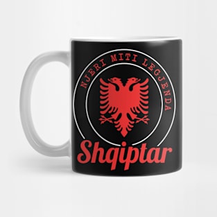 Albania Njeri Miti Legjenda - Shqiptar Sqip Mug